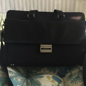 Victorinox Leather Messenger Bag